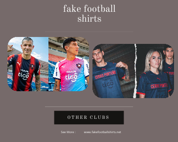 fake Cerro Porteno football shirts 23-24